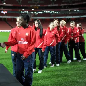 Arsenal Ladies Reserve Team Presentation. Arsenal Ladies 3: 1 Chelsea Ladies