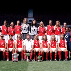 Arsenal Ladies Team Groups Print