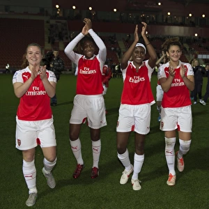 Arsenal Women Photographic Print Collection: Arsenal Ladies v Notts County - Cont Cup Final 2015