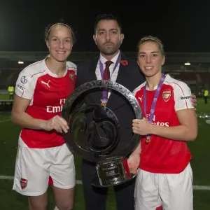 Arsenal Ladies v Notts County Ladies FA WSL Continental Cup Final 1/11/2015