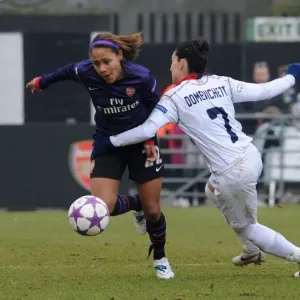 Arsenal Ladies vs. ASD Torres CF: Alex Scott vs. Giulia Domenichetti in UEFA Women's Champions League Quarterfinals Arsenal Ladies vs. ASD Torres CF: Alex Scott vs. Giulia Domenichetti in UEFA Women's Champions League Quarterfinals