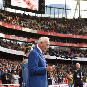 Arsenal Legend Bob Wilson's Pre-Match Reading at Emirates Stadium (Arsenal vs. Watford, 2021-22) Arsenal Legend Bob Wilson's Pre-Match Reading at Emirates Stadium (Arsenal vs. Watford, 2021-22)