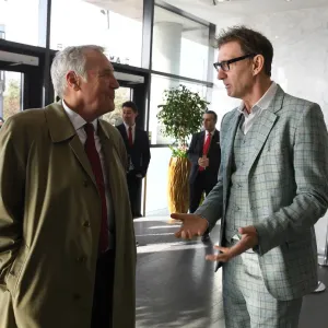 Arsenal Legends Reunite: Sammy Nelson and Tony Adams Before Arsenal vs. Everton, Premier League 2019-2020