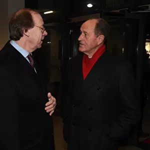 Arsenal Legends Reunited: George Graham and Charlie George Before Arsenal vs. Chelsea