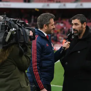 Arsenal Legends: Robert Pires Reunites at Emirates - Arsenal vs West Ham United, 2020
