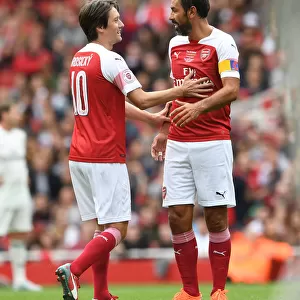 Arsenal Legends: Rosicky and Pires Reunited - A Glorious Battle against Real Madrid Legends (2018-19)