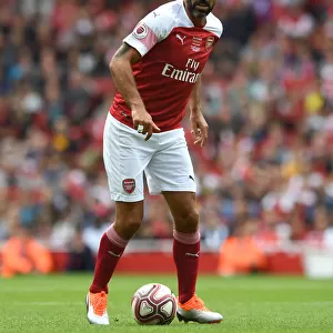 Arsenal Legends vs Real Madrid Legends: A Clash of Football Greats - Robert Pires in Action