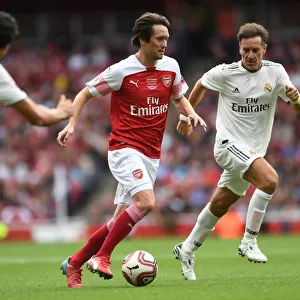 Arsenal Legends vs Real Madrid Legends: Rosicky's Brilliant Performance at Emirates Stadium