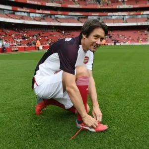 Tomas Rosicky Print - Arsenal Legends vs Real Madrid Legends