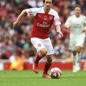 Arsenal Legends vs Real Madrid Legends: Rosicky's Glorious Moment at Emirates Stadium Arsenal Legends vs Real Madrid Legends: Rosicky's Glorious Moment at Emirates Stadium