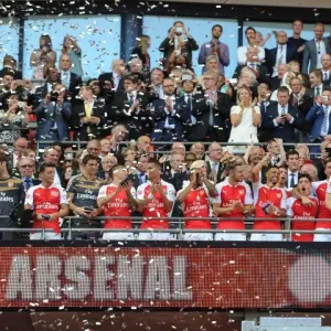 Arsenal Lift the Community Shield: Arsenal vs. Chelsea, 2015-16 - Victory at Wembley Arsenal Lift the Community Shield: Arsenal vs. Chelsea, 2015-16 - Victory at Wembley