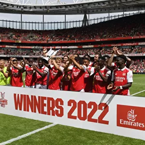Arsenal Lift Emirates Cup after Victory over Sevilla in 2022 Pre-Season Friendly