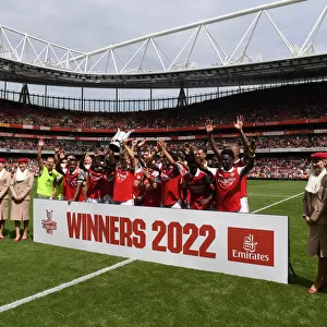 Arsenal Lift Emirates Cup After Winning Pre-Season Friendly Against Sevilla