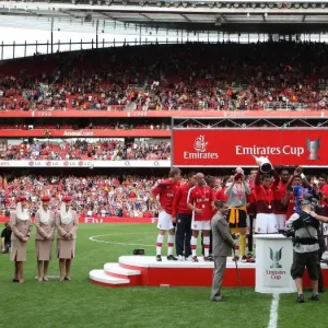 Emirates Cup Print - Arsenal 3:0 Rangers Victory Emirates Cup Print - Arsenal 3:0 Rangers Victory
