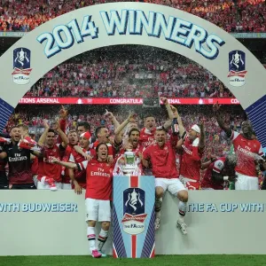 Arsenal Lifts FA Cup: Arsenal v Hull City, FA Cup Final 2014