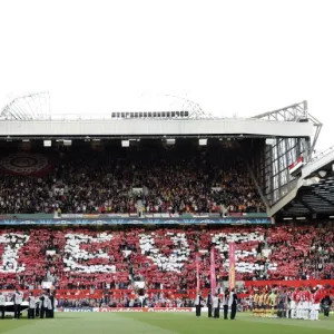 Matches 2008-09 Metal Print Collection: Manchester United v Arsenal 2008-09 Champions League 1-2 1st Leg