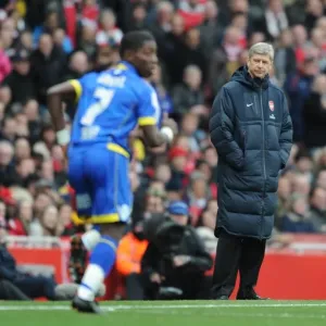 Arsenal manager Arsene Wenger. Arsenal 1: 1 Leeds United, FA Cup 3rd Round Arsenal manager Arsene Wenger. Arsenal 1: 1 Leeds United, FA Cup 3rd Round