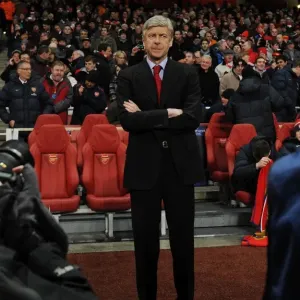 Arsenal manager Arsene Wenger. Arsenal 3: 1 Partizan Belgrade, UEFA Champions League Arsenal manager Arsene Wenger. Arsenal 3: 1 Partizan Belgrade, UEFA Champions League