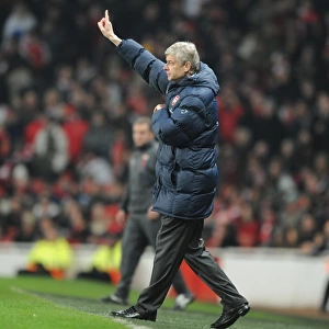 Arsenal manager Arsene Wenger. Arsenal 4: 2 Bolton Wanderers, Barclays Premier League