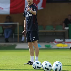 Arsenal manager Arsene Wenger. Arsenal Training Camp, Bad Waltersdorf, Austria, 23 / 7 / 2010