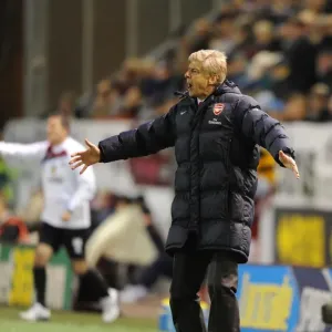 Arsenal manager Arsene Wenger. Burnley 1: 1 Arsenal, Barclays Premier League Arsenal manager Arsene Wenger. Burnley 1: 1 Arsenal, Barclays Premier League
