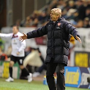 Arsenal manager Arsene Wenger. Burnley 1: 1 Arsenal, Barclays Premier League