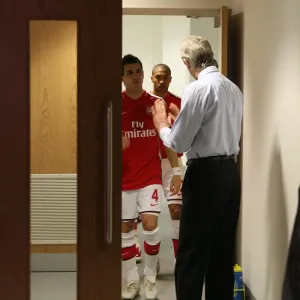 Arsenal manager Arsene Wenger and captain Cesc Fabregas Arsenal manager Arsene Wenger and captain Cesc Fabregas