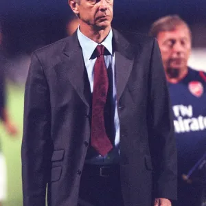 Arsenal Manager Arsene Wenger Print at Half-Time Arsenal Manager Arsene Wenger Print at Half-Time