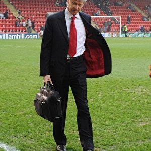 Arsenal manager Arsene Wenger. Leyton Orient 1: 1 Arsenal, FA Cup Fifth Round