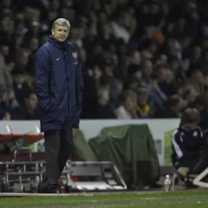 Arsenal manager Arsene Wenger during the match