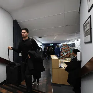 Arsenal Manager Mikel Arteta Arrives at Luton Town's Kenilworth Road Ahead of Premier League Clash (2023-24) Arsenal Manager Mikel Arteta Arrives at Luton Town's Kenilworth Road Ahead of Premier League Clash (2023-24)