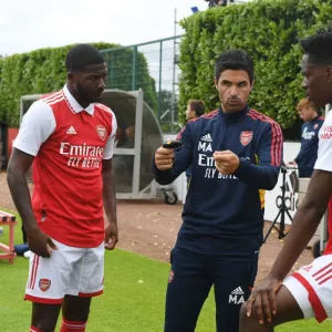 Arsenal Manager Mikel Arteta Leads Training Session Before Pre-Season Friendly vs Ipswich Town Arsenal Manager Mikel Arteta Leads Training Session Before Pre-Season Friendly vs Ipswich Town