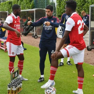 Arsenal Manager Mikel Arteta Preparing Team for Pre-Season Friendly Against Ipswich Town Arsenal Manager Mikel Arteta Preparing Team for Pre-Season Friendly Against Ipswich Town