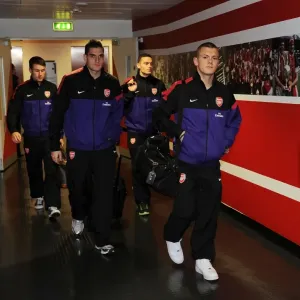 Arsenal: Mannone and Wilshere Pre-Match Focus vs. Queens Park Rangers (2012-13)