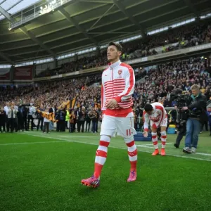 Arsenal Mesut Ozil Print Before Hull City Clash