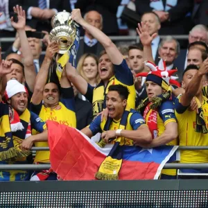 Arsenal: Mikel Arteta and Per Mertesacker Celebrate FA Cup Victory Arsenal: Mikel Arteta and Per Mertesacker Celebrate FA Cup Victory