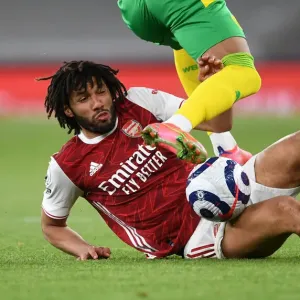 Arsenal Mohamed Elneny Print 2020-21 Arsenal Mohamed Elneny Print 2020-21