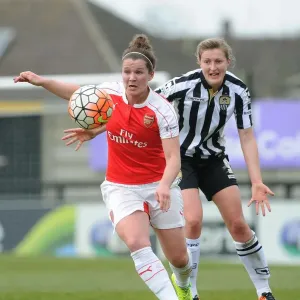 Arsenal and Notts County Ladies Battle in FA Cup Quarterfinals: Mitchell's Penalty Heroics Secure Arsenal's Victory (2-2) Arsenal and Notts County Ladies Battle in FA Cup Quarterfinals: Mitchell's Penalty Heroics Secure Arsenal's Victory (2-2)