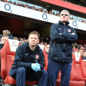 Arsenal: Pat Rice and Colin Lewin Celebrate FA Cup Victory over Huddersfield Town (2011)