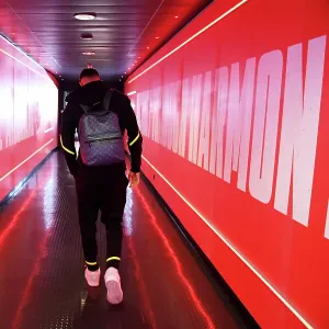 Arsenal Players at Emirates Stadium Print