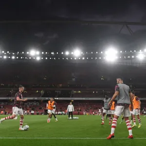 Arsenal Players Gear Up for Carabao Cup Showdown against AFC Wimbledon
