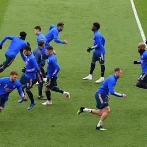 Arsenal Players Gear Up for Premier League Clash against Sheffield United Arsenal Players Gear Up for Premier League Clash against Sheffield United