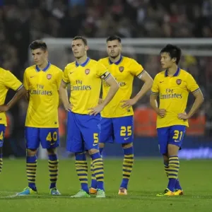 Arsenal Players Reaction: West Bromwich Albion vs Arsenal, Capital One Cup 2013-14 Arsenal Players Reaction: West Bromwich Albion vs Arsenal, Capital One Cup 2013-14