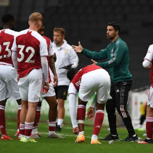 Arsenal Pre-Season Friendly Print Against MK Dons