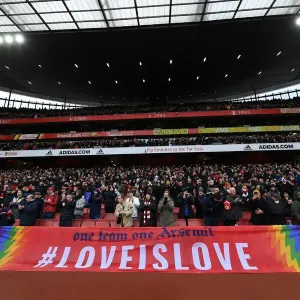 Arsenal Pride Print: Emirates Stadium Banner