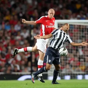 Arsenal Print: Philippe Senderos Scores Twice in 2-0 Carling Cup Win Arsenal Print: Philippe Senderos Scores Twice in 2-0 Carling Cup Win