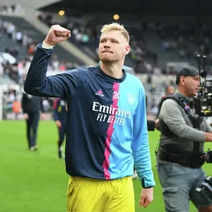 Arsenal Reclaim Premier League Crown: Aaron Ramsdale's Emotional Title-Winning Celebration at Newcastle United