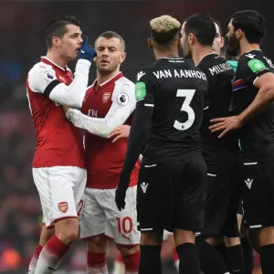Arsenal Rivals: Xhaka and Wilshere vs. Van Aanholt and Milivojevic (2017-18) Arsenal Rivals: Xhaka and Wilshere vs. Van Aanholt and Milivojevic (2017-18)