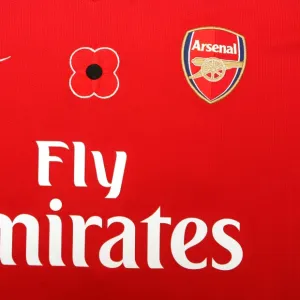 Arsenal shirt with an embroided poppy