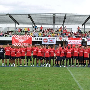 Arsenal Squad at 2010 Pre-Season Training Camp, Austria